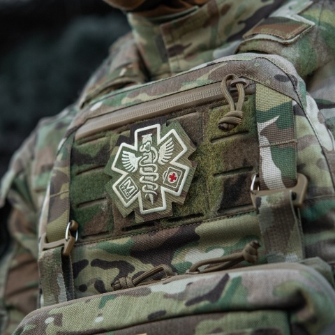 M-TAC Naszywka na rzep Paramedic Haftowana MultiCam®