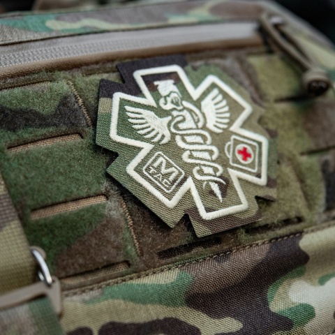 M-TAC Naszywka na rzep Paramedic Haftowana MultiCam®