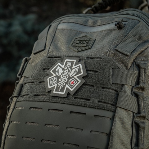 M-TAC Naszywka na rzep Paramedic Haftowana Ranger Green