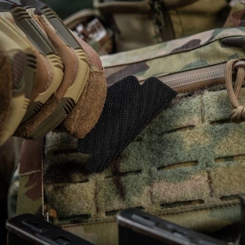 M-TAC Naszywka na rzep Paramedic Miś Haftowana Bronze/Black