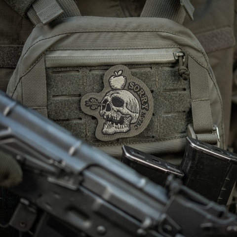M-TAC Naszywka na rzep SORRY Haftowana Ranger Green