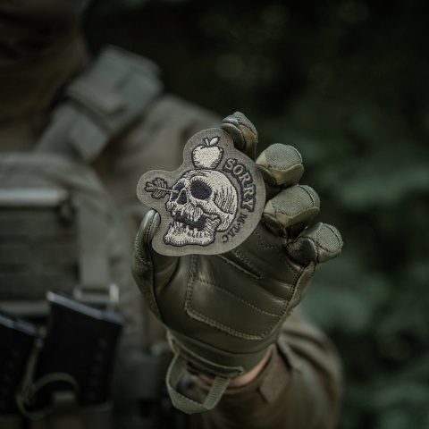 M-TAC Naszywka na rzep SORRY Haftowana Ranger Green