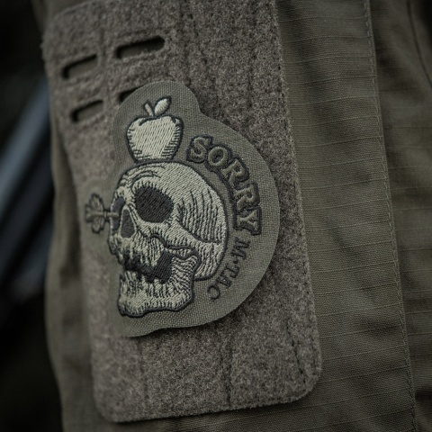M-TAC Naszywka na rzep SORRY Haftowana Ranger Green