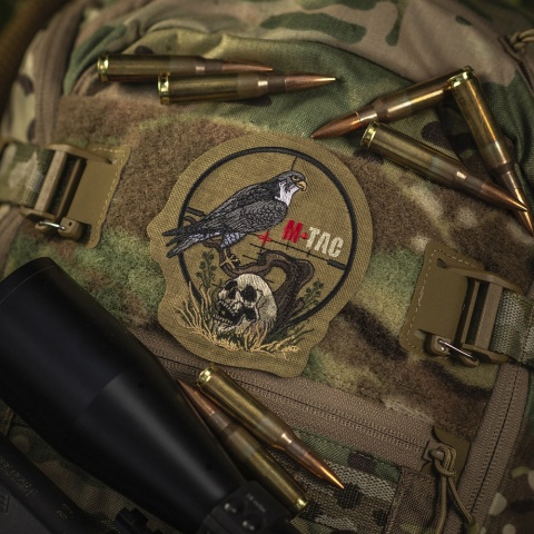 M-TAC Naszywka na rzep Snajper Haftowana Coyote