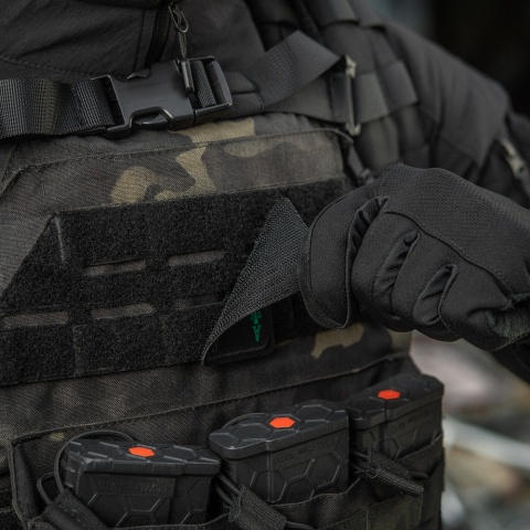 M-TAC Naszywka na rzep Szczęśliwa Karta Haftowana Black