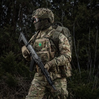 M-TAC Naszywka na rzep Szczęśliwa Karta Haftowana MultiCam®