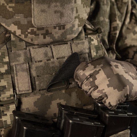 M-TAC Naszywka na rzep Szczęśliwa Karta Haftowana Ranger Green