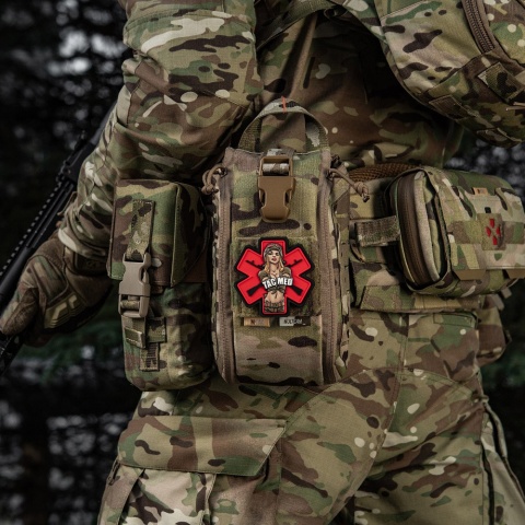 M-TAC Naszywka na rzep TACMED PVC Olive