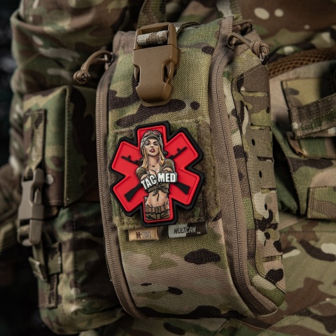 M-TAC Naszywka na rzep TACMED PVC Olive