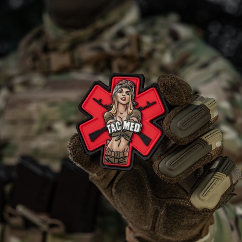 M-TAC Naszywka na rzep TACMED PVC Olive