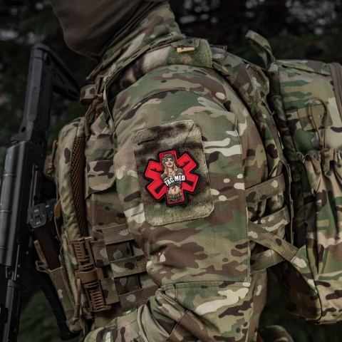 M-TAC Naszywka na rzep TACMED PVC Olive
