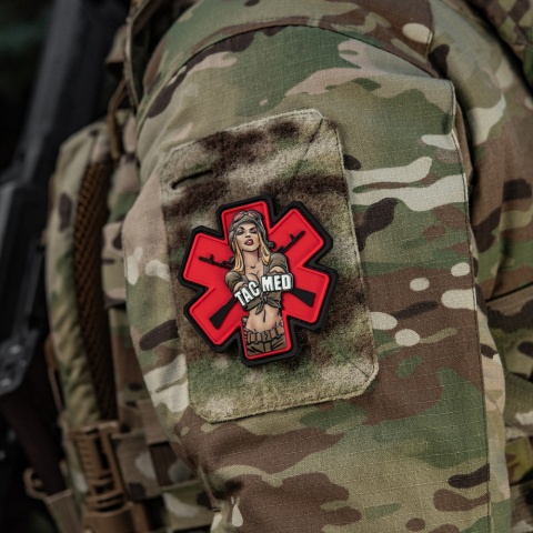 M-TAC Naszywka na rzep TACMED PVC Olive