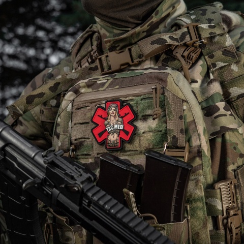 M-TAC Naszywka na rzep TACMED PVC Olive