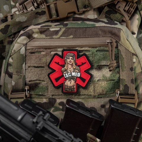 M-TAC Naszywka na rzep TACMED PVC Olive