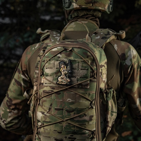 M-TAC Naszywka na rzep Morale Patch Tactical Girl #5 Hooligan PVC