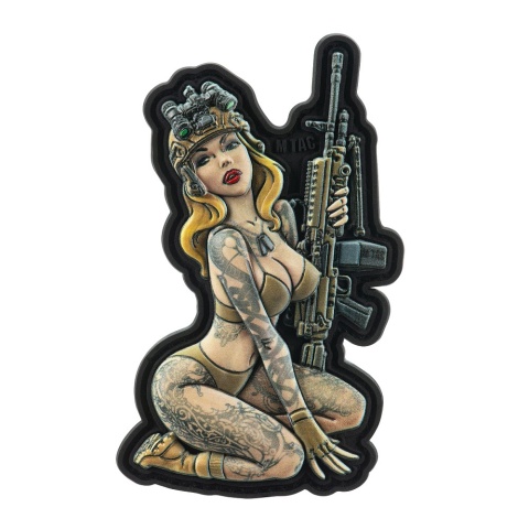 M-TAC Naszywka na rzep Morale Patch Tactical Girl #5 Hooligan Skandinavik PVC