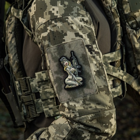 M-TAC Naszywka na rzep Morale Patch Tactical Girl #5 Hooligan Skandinavik PVC