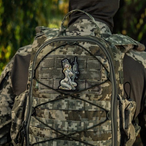 M-TAC Naszywka na rzep Morale Patch Tactical Girl #5 Hooligan Skandinavik PVC