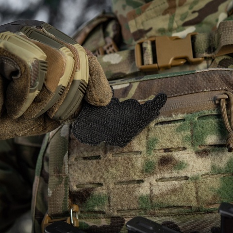 M-TAC Naszywka na rzep Morale Patch Tactical Girl #6 Yellow MC V2 PVC