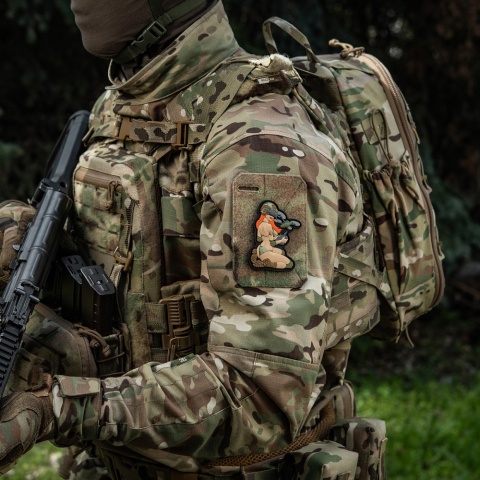 M-TAC Naszywka na rzep Morale Patch Tactical Girl #6 Redhead MC V2 PVC