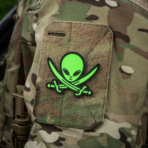 M-TAC Naszywka na rzep UFO Operator GID Black Green