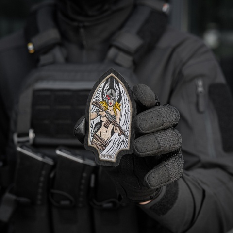 M-TAC Naszywka na rzep Valkyrie Haftowana Black Ranger Green
