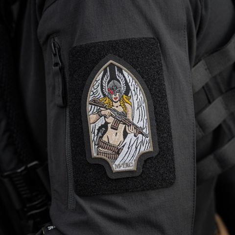 M-TAC Naszywka na rzep Valkyrie Haftowana Black Ranger Green