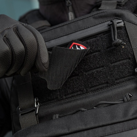 M-TAC Naszywka na rzep Valkyrie Haftowana Black Red