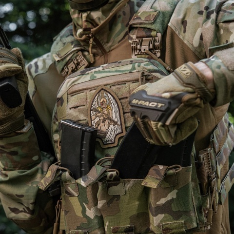 M-TAC Naszywka na rzep Valkyrie Haftowana Coyote
