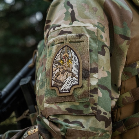 M-TAC Naszywka na rzep Valkyrie Haftowana Coyote