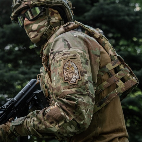 M-TAC Naszywka na rzep Valkyrie Haftowana Coyote