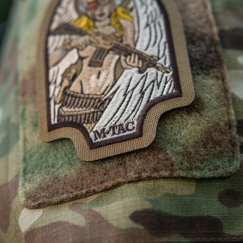 M-TAC Naszywka na rzep Valkyrie Haftowana Coyote