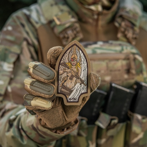 M-TAC Naszywka na rzep Valkyrie Haftowana Coyote