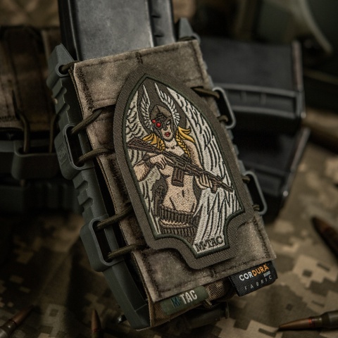M-TAC Naszywka na rzep Valkyrie Haftowana Ranger Green