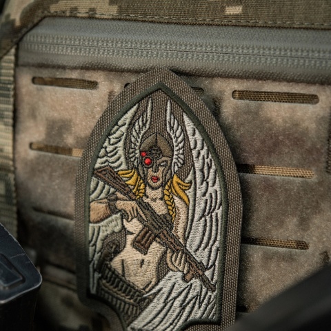 M-TAC Naszywka na rzep Valkyrie Haftowana Ranger Green