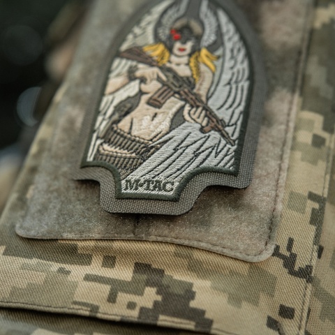 M-TAC Naszywka na rzep Valkyrie Haftowana Ranger Green