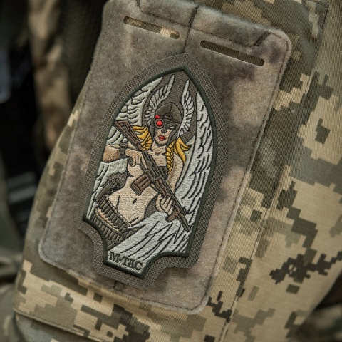 M-TAC Naszywka na rzep Valkyrie Haftowana Ranger Green