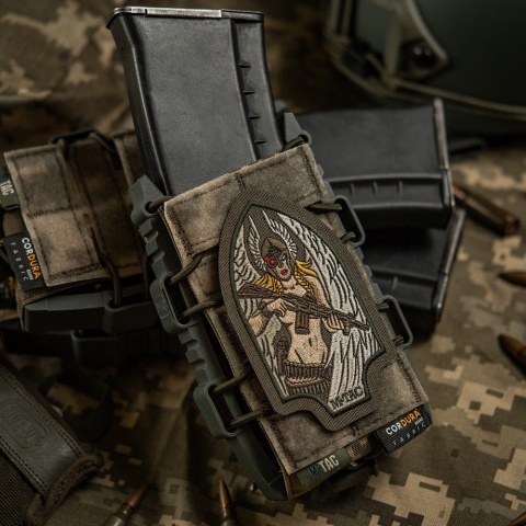 M-TAC Naszywka na rzep Valkyrie Haftowana Ranger Green
