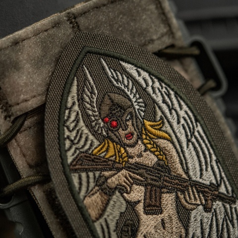 M-TAC Naszywka na rzep Valkyrie Haftowana Ranger Green