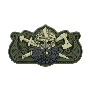 M-TAC Naszywka na rzep Vikings Drakkar Black Olive