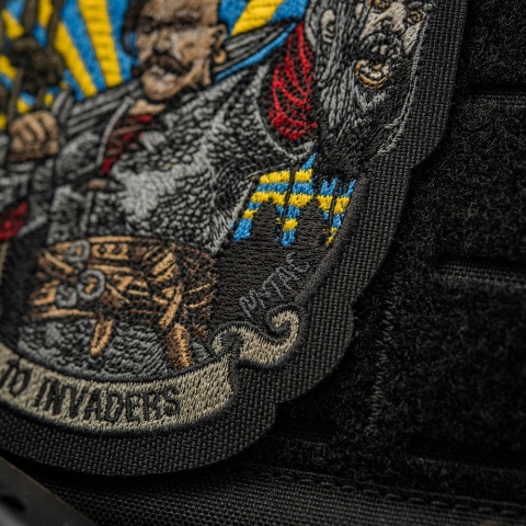 M-TAC Naszywka na rzep Zero Tolerance Haftowana Black