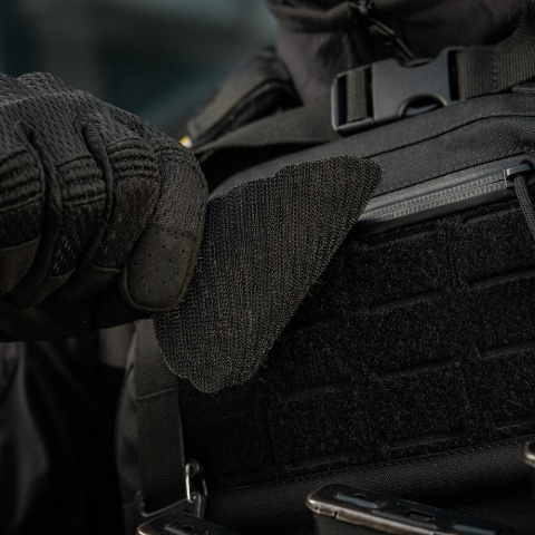 M-TAC Naszywka na rzep Zero Tolerance Haftowana Black