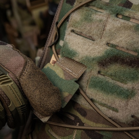 M-TAC Naszywka na rzep Tiger Eyes Laser Cut PAIR MultiCam Yellow GID