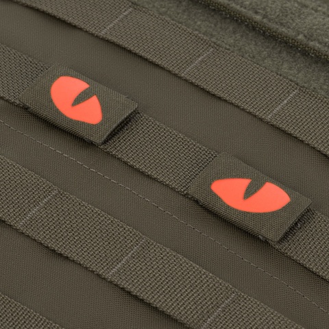 M-TAC Naszywka na rzep Tiger Eyes Laser Cut PAIR Ranger Green Red GID