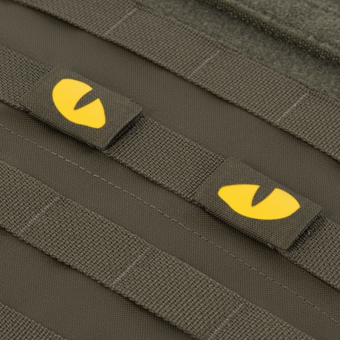 M-TAC Naszywka na rzep Tiger Eyes Laser Cut PAIR Ranger Green Yellow GID