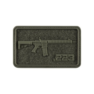 M-TAC Naszywka na rzep AR-15 Velcro PVC Ranger Green