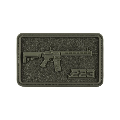 M-TAC Naszywka na rzep AR-15 Velcro PVC Ranger Green