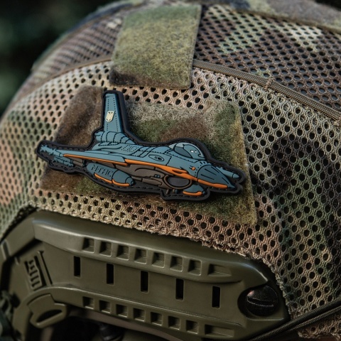 M-TAC Naszywka na rzep F-16 PVC Blue