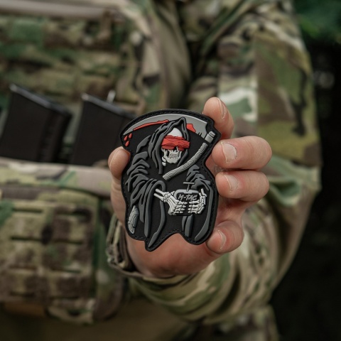 M-TAC Naszywka na rzep FPV Operator PVC Black Grey