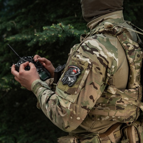 M-TAC Naszywka na rzep FPV Operator PVC Black Grey